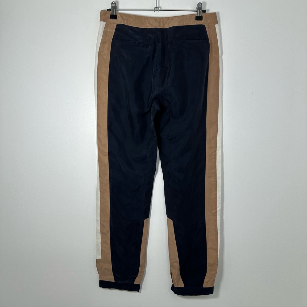 Shades Of Gray By Micah Cohen Colorblocked Tapered Pants Size 6 - Picture 2 of 7